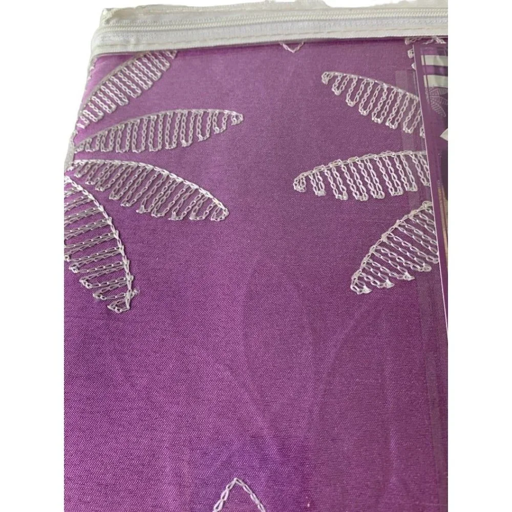 Popular Bath Daisy Stitch Lilac Shower Curtain 70